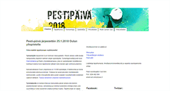 Desktop Screenshot of pestipaivat.fi