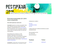 Tablet Screenshot of pestipaivat.fi